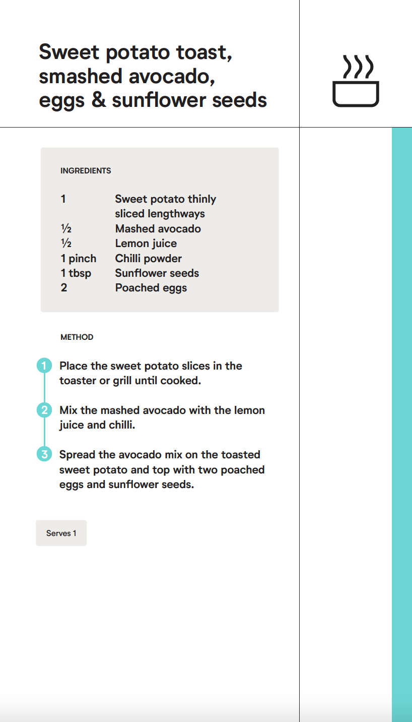 sweet potato toasy sweet potato toast